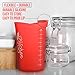 Silicone Measuring Cups - Easy-Grip, Flexible Measuring Cup, Jug, Pitcher - Baking, Cooking Measurement Tools