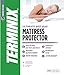 TERMINIX Ultimate Mattress Protector - 6-Sided Water-Resistant Zippered Encasement Blocks Bed Bugs, Dust Mites, Insects, & Allergens - Machine Washable - up to 17