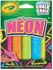 Crayola Sidewalk Chalk - Neon, Gifting