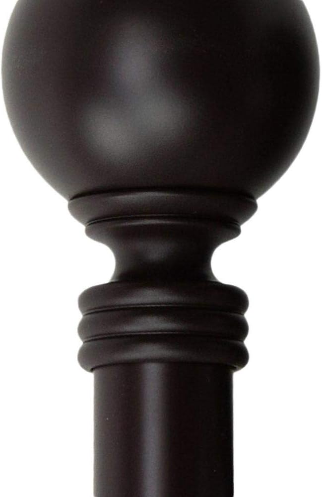 Rod Desyne Globe Window Curtain Rod Set: Home & Kitchen