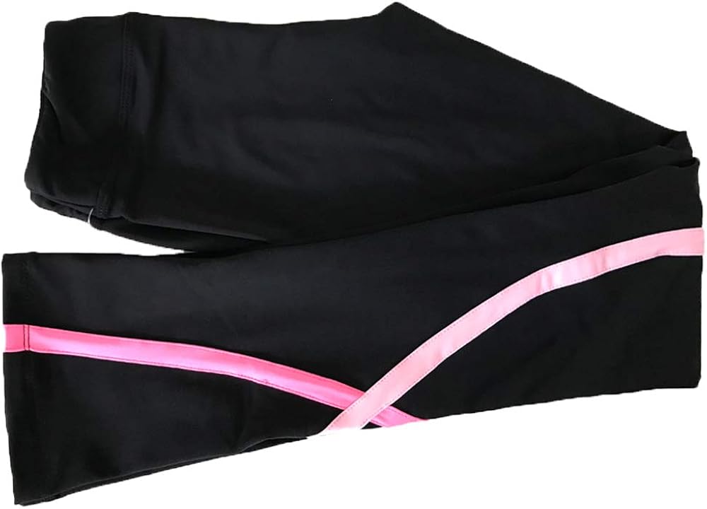Girl's Skating Pants Figure Skating Training Pants Plus Velvet Skating Pants: Clothing