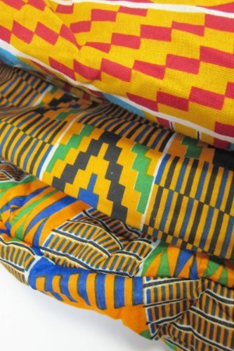 image for Africa Heartwood Project African Kente Cloth Djembe Drum Bag - Large S