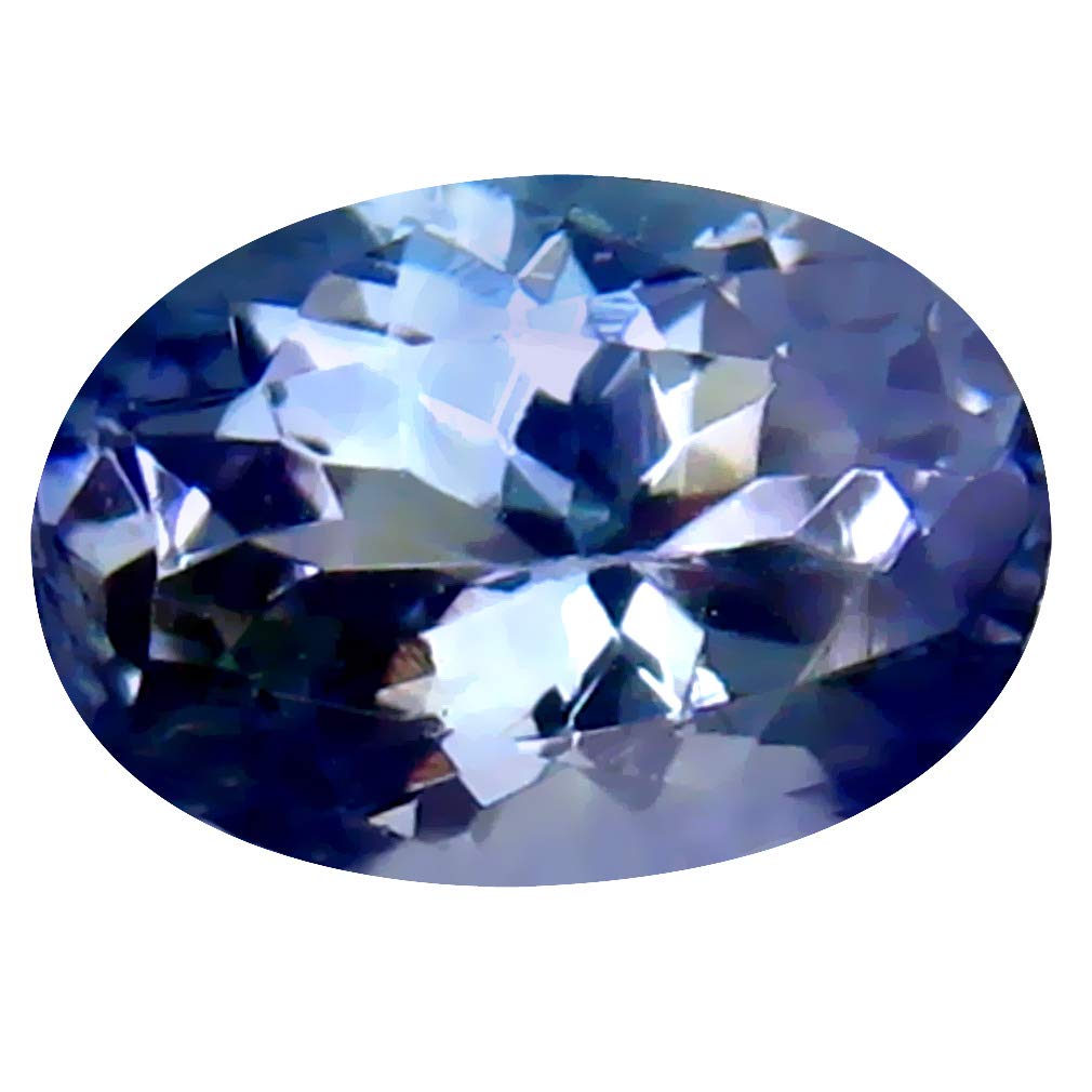 0.72 ct Oval Cut (7 x 5 mm) Genuine Bluish Violet Tanzanite Natural Loose Gemstone
