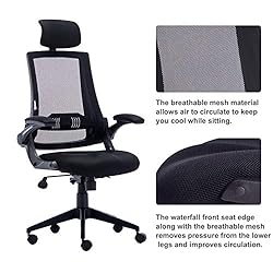 KADIRYA High Back Ergonomic Mesh Office Chair with