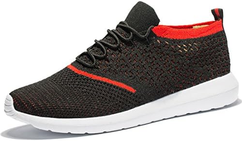 Tianui Walking Shoes Men Fashion Breathable Sneakers Casual Athletic Lightweight Outdoor Sports Shoes