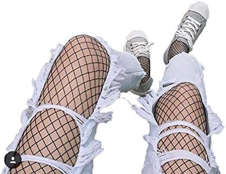 Dreamwear Women Fishnet Elastic Stockings Free Size Tights Pantyhose Silk Stockings for Women(Black)