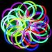 Dennov 8” 300 Glow Sticks Lights Bracelets Necklaces & Connectors, Party Favors Supplies- Clearance