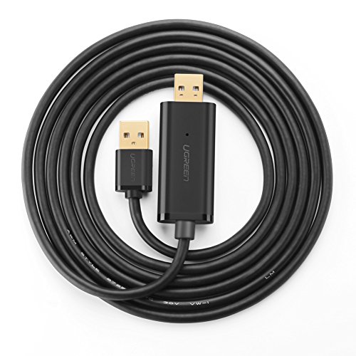 UGREEN USB Data Transfer Cable USB 2.0 Transfer Data Easy Link Cable