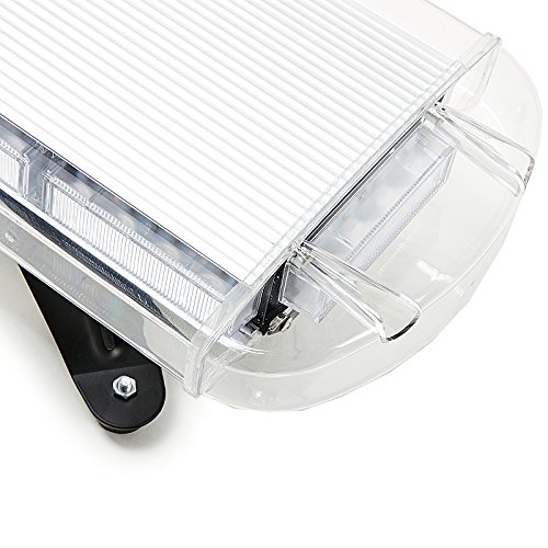 V-SEK 47" Amber Yellow Extreme High Intensity Construction Emergency Warning Strobe Light Bar Roof Top Low Profile Law Enforcement Hazard Flashing 88 LED For Tow Truck Vehicle (Amber/Yellow 88LED 47") - Thumbnail 3
