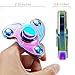 Sungpunet Tri-spinner New Style Cool Finger Spinner Toy Stress Reducer Hand Spinner Toy Anti-anxiety with Ceramic Bearing for ADD ADHD Autism Adult Children