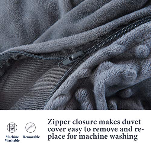 Royhom Duvet Cover for Weighted Blankets 60 x 80 Inches Removable