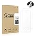 [2-Pack] iPhone SE HD Screen Protector, Hapurs Tempered Glass Screen Protector for Apple iPhone SE iPhone 5S 5C 5 - Maximum Clarity Touchscreen Accuracy and Industry-High 9H Hardness