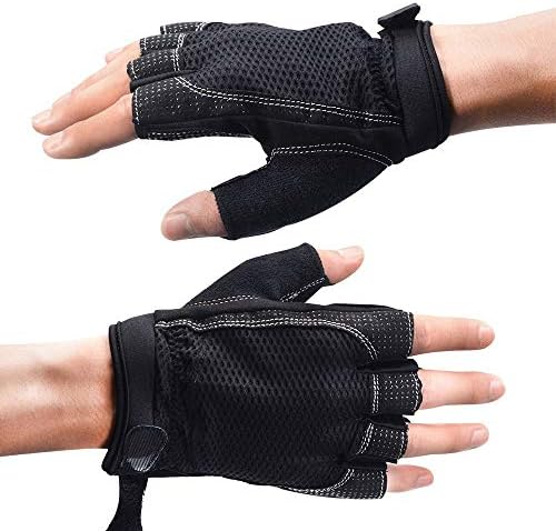 VIPEX Workout Gloves for Women Men - Training Gloves Gym Gloves for Fitness Exercise Weight Lifting, Full Palm Protection & Extra Grip