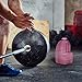 Geo Sports Bottles 1 Gallon BPA Free Reusable Leakproof Wide Mouth Sports Water Jug Bottle with Handle and 48mm Screw Cap (Pink)