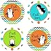 Little LillyBug Designs - Monthly Baby Stickers - Penguins