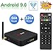 Greatlizard TX6 Android 9.0 Smart TV Box 4GB RAM 32GB ROM Quad Core 4K 6K HD Resolution 2.4G WiFi Set Top TV Box
