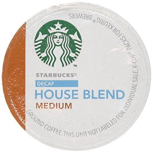 STARBUCKS DECAF HOUSE BLEND COFFEE 96 K CUP PACKS