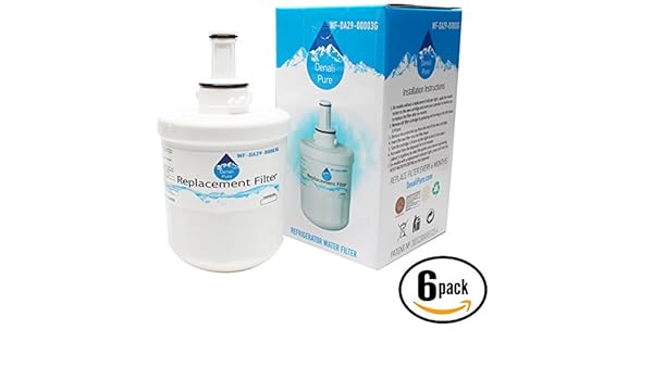 6-Pack de repuesto Samsung rf267aewp nevera filtro de agua ...