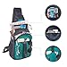 CARQI Sling Bag Waterproof Shoulder Backpack Crossbody Purse for Hiking Camping