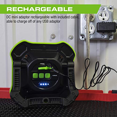 Arcan 3000 lm Mega Rechargeable MultiPurpose Flood Light with USB Port