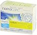 Natracare Non-Applicator 100% Organic Cotton Tampons, Super, Totally Chlorine Free, Biodegradable and Compostable (1 Pack, 10 Tampons Total)