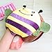 USB Heated Mouse Pad Plush Thickening Lovely Bee Mouse Hand Warmer with Wrist Guard Warm Winter