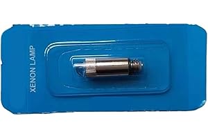 2.5V 0.8A Halogen HPX Lamp Replacement for Welch Allyn HPX060 06000 60813 60814 60815 Fiber Optic Laryngoscope(2.5V 0.8A(1PC)