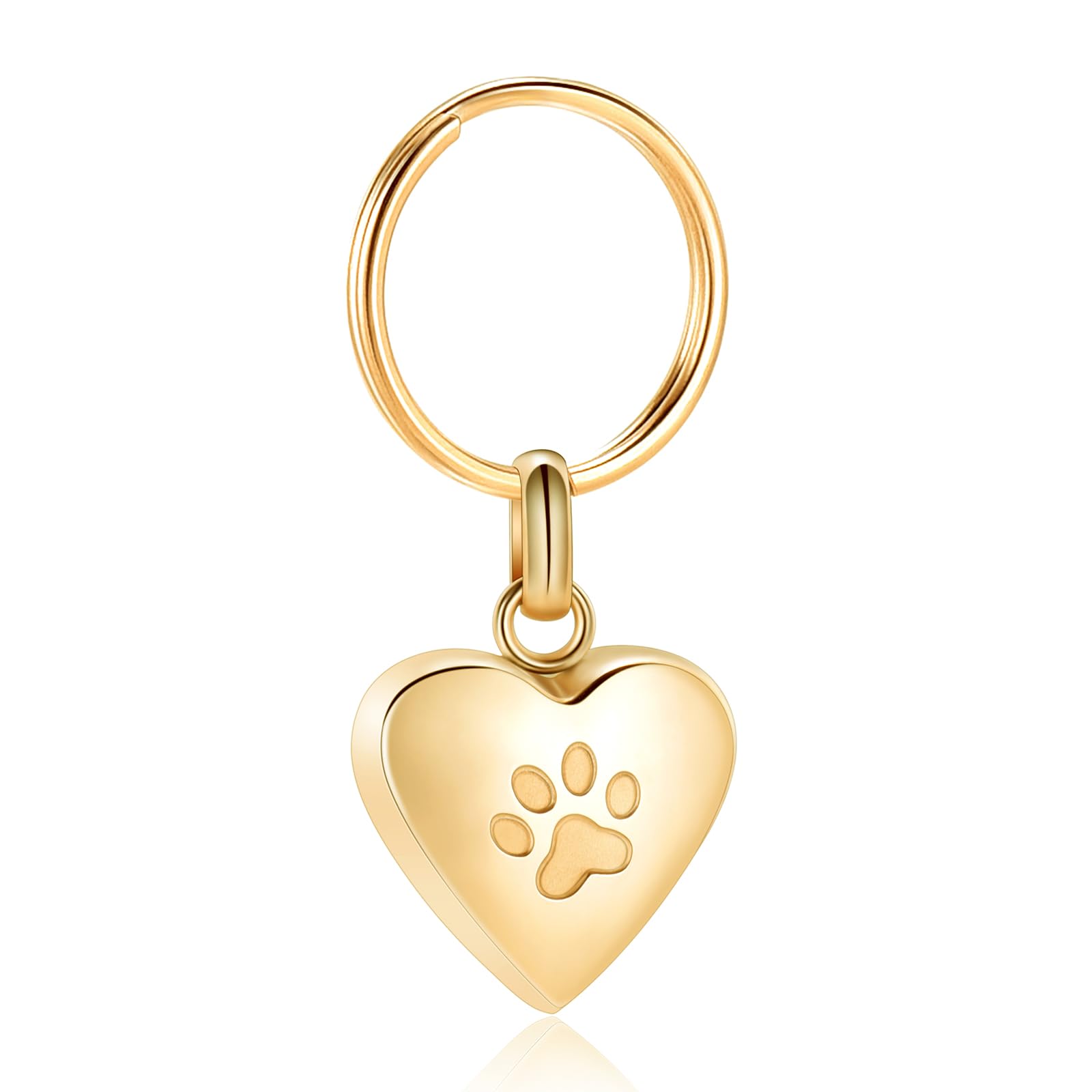 Cremation Jewelry Urn Keychain for Pet Human Ashes Dog Cat Keepsake Memorial Urn Keychain Ash Holder for Women Men