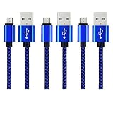Long Micro USB Cable Android Charger Cable Fast Charge, Micro USB Charging Cable 10FT 3 Pack,USB Micro Cable Micro USB Charger Cable for Samsung Tablet/Galaxy,Kindle Charger Cord,LG,PS4,Sony and more