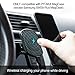 PITAKA Magnetic Wireless Charging CD Slot Car Mount[CD Slot Magmount Qi]-Premium Luxury 360 Degree Rotation Fast Charge CD Slot Phone Holder for Qi Smartphones