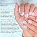 Crystal Clear - 4oz Nail Powder and 8oz Monomer for doing Acrylic Nails at Home. Professional grade acrylic nail powder, for nail tips, & overlays.