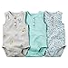 Carter's Baby Girls' 3-Pack Sleeveless Bodysuit Set
