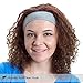 Running Headband - the Perfect Sweatband for Athletic Workouts, Sports, & Yoga - Grey Bandana - Designed for Women Borrowed by Men - by Red Dust Active