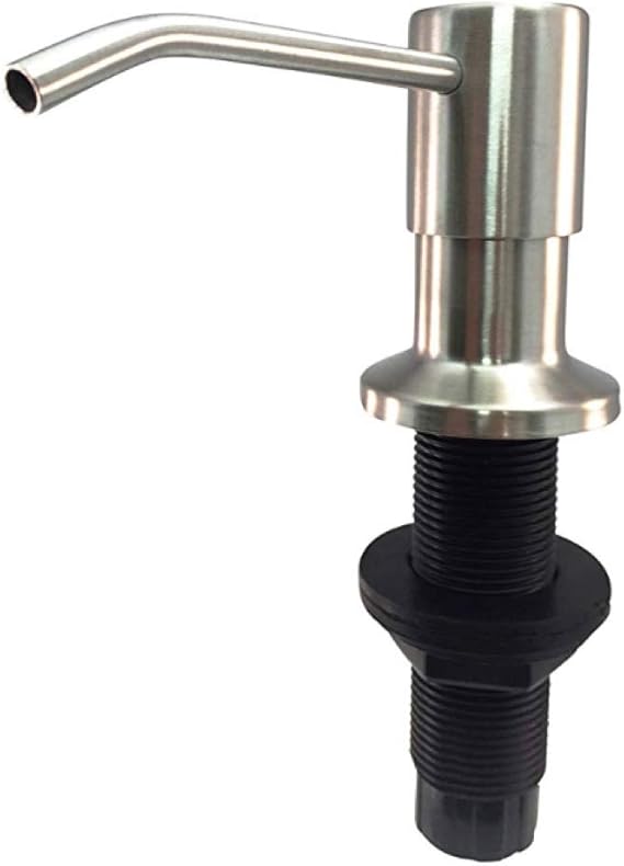 Amazon.com: Soap Dispenser for Kitchen Sink - Satin | Stainless Steel ...