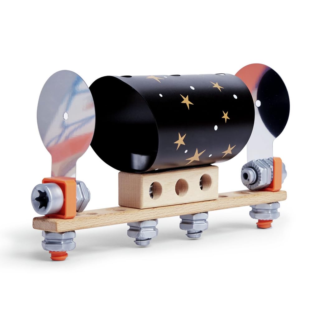 Hape Junior Inventor Optical Science Lab - Wooden Building Set with 7 Experiments