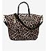 Victoria's Secret Supermodel Essentials Full Zip Tote Bag Leopard Print