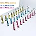 540 PCS Heat Shrink Connectors (Grade A) Marine Automotive Electrical Insulated Crimp Wire Terminal Kit - Thick Metal, Butt Ring Fork Hook and Male Female Quick Disconnect