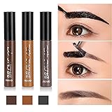 Huayang| Long Lasting Tattoo Eyebrow Gel Pack 6g, Women Peel Off Waterproof Eyebrow Tint Gel Cream - Three Colors for Choice