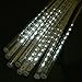 30cm LED Meteor Shower Rain Tube Lights Outdoor Tree Decoration (White)