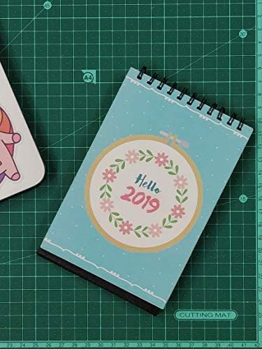 InstaNote 2019 Calendar Office Table Desk Calendar (Illustrated Doodled Calendar)
