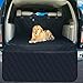 SUV Cargo Liner with Large Storage Pocket, Premium, Waterproof, Washable, Non Slip Backing, Dog SUV Mat, Large SUV Seat Covers with Bumper Flap, Deluxe Quilting, Universal Fit