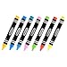Crayola Whiteboard Dry Erase Neon Washable Erasable Crayons, Set of 24