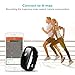 runme Fitness Tracker with Heart Rate Monitor, Activity Tracker Smart Watch with Sleep Monitor, IP67 Water Resistant Walking Pedometer with Call/SMS Remind for iOS/Android (Black(Lite Package))
