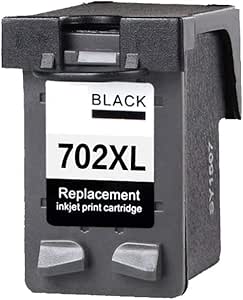 Printer Cartridge Large Capacity Black Color, for HP 702 Ink Cartridge, for HP 22 Ink Cartridge 