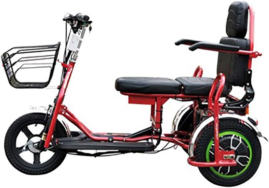 Tricycle Electric Outdoor Leisure Folding Scooter 48V12AH Lithium