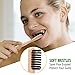 Natural Teeth Whitening Charcoal Powder (30g) + Bamboo Toothbrush + Dental Floss Picks (45 pcs) for Brighter and Healthier Teeth
