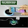 Wireless-Charger-with-Smart-Lighting-Sensor-CHOE-Circle-Qi-Wireless-Charging-Pad-for-LG-G6-Galaxy-Note-5-S6-EdgeS6S6-Edge-Nexus-456-Nokia-Lumia-950xl950-and-All-Qi-Enabled-Devices