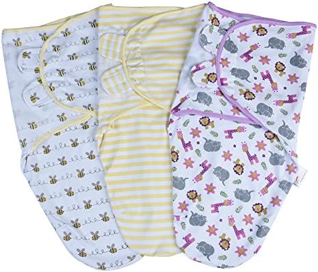 Swaddle Blanket,Baby Blanket,Baby Wrap, Adjustable Infant Baby Wrap Set, Super Soft Baby Swaddle Cotton Blanket,Baby Swaddle Blanket Wrap, Newborn baby blanket &amp; Best Swaddle Blanket and Swaddle Bag