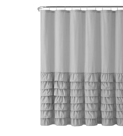 Amazon Com Goodgram Premium Chic Gypsy Semi Ruffled Gray Fabric