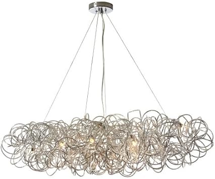 8 Light Horizontal Tubular Pendant Amazon Com